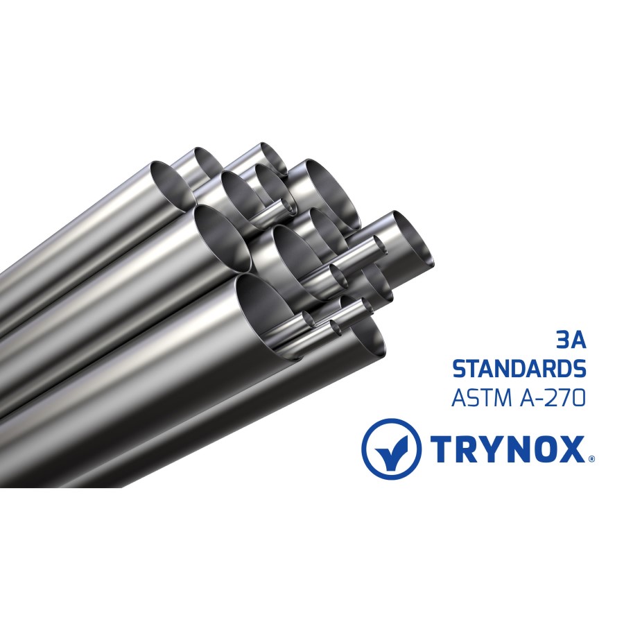 Tubo Sanitario 3A ASTM A-270 Trynox