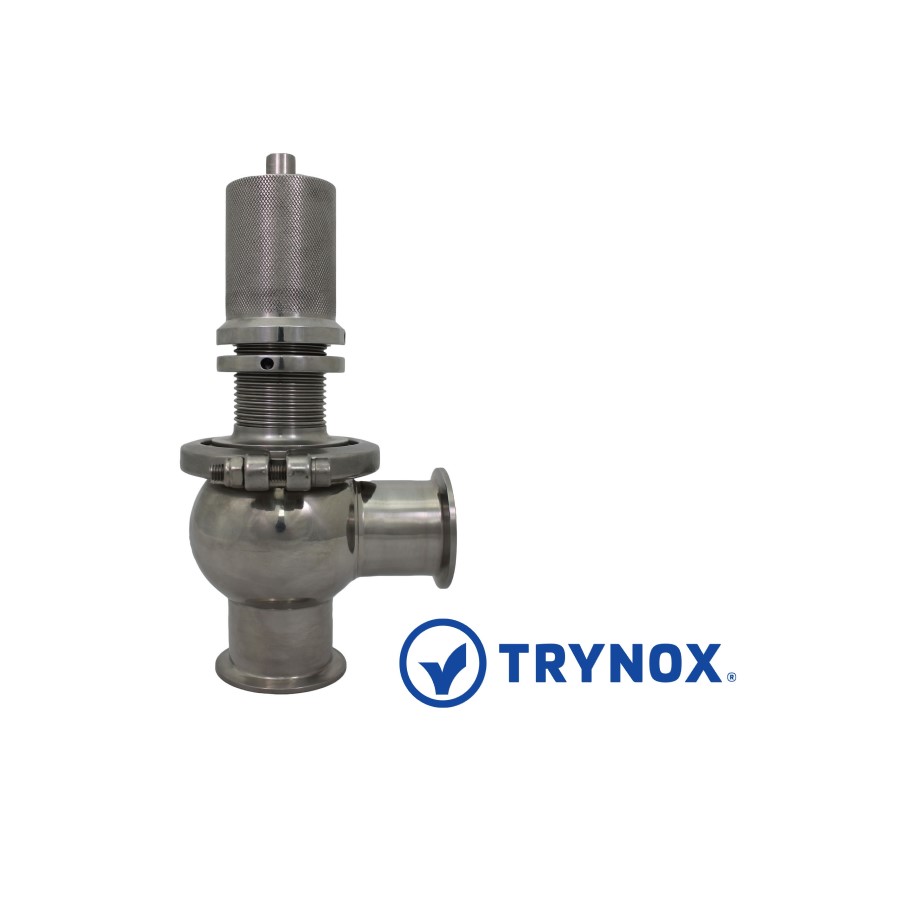 Válvula Seguridad Clamp cuerpo bola EPDM Trynox