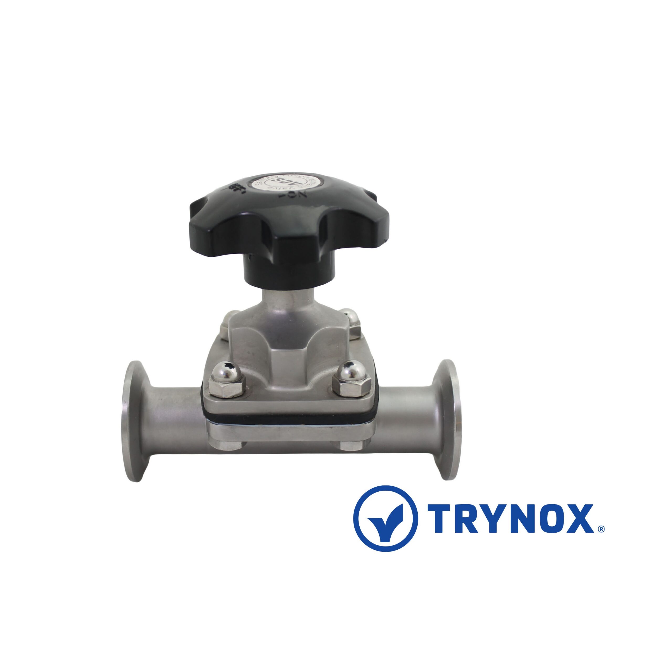 Válvula Diafragma 02 Vías Clamp Trynox